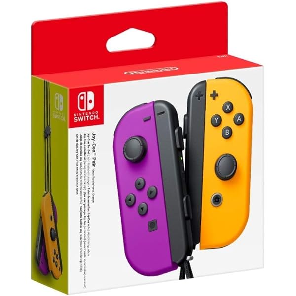 Amazon.com: Nintendo Switch - Joy-Con (L/R)-Neon Green/Neon Pink