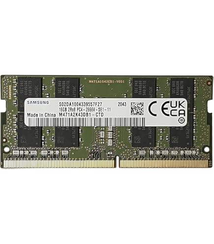 Sam Original 16GB (1x16GB) DDR4 2666MHz PC4-21300 SODIMM 2Rx8 CL19