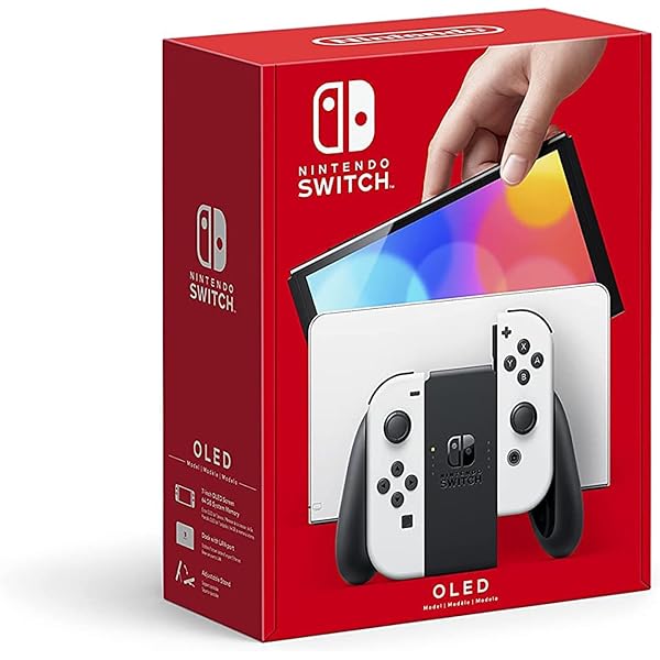 Amazon.com: Nintendo Switch – OLED Model w/Neon Red & Neon Blue