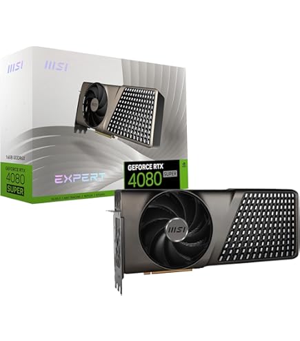Amazon.com: MSI Gaming RTX 4070 TI Super 16G Expert Graphics Card