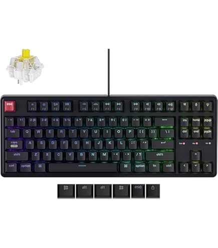 Amazon.com: Keychron V2 Wired Custom Mechanical Keyboard, 65