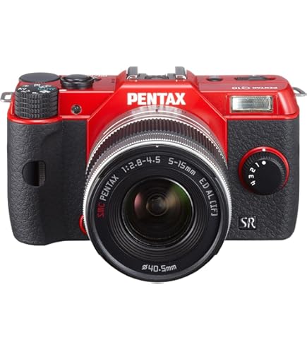 Amazon.com : Pentax Q10 12.4MP with 02 zoom lens kit (Silver