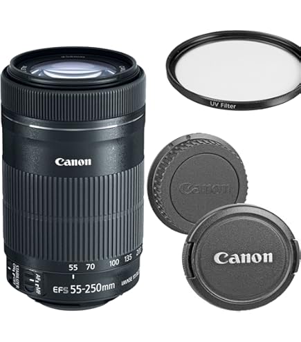 Amazon.com : Canon EF-S 55-250mm f/4-5.6 IS STM Telephoto Zoom
