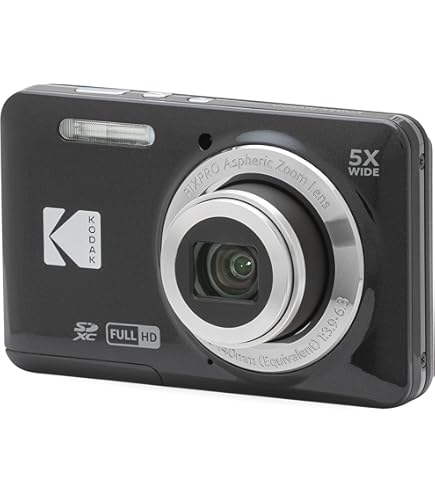 Amazon.com : Kodak PIXPRO FZ55 Black 16MP Digital Camera 5X