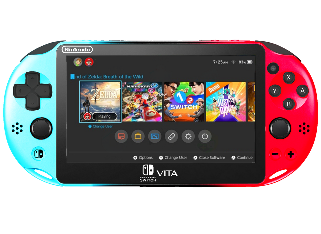 Nintendo Switch Vita by JackAdamen on DeviantArt