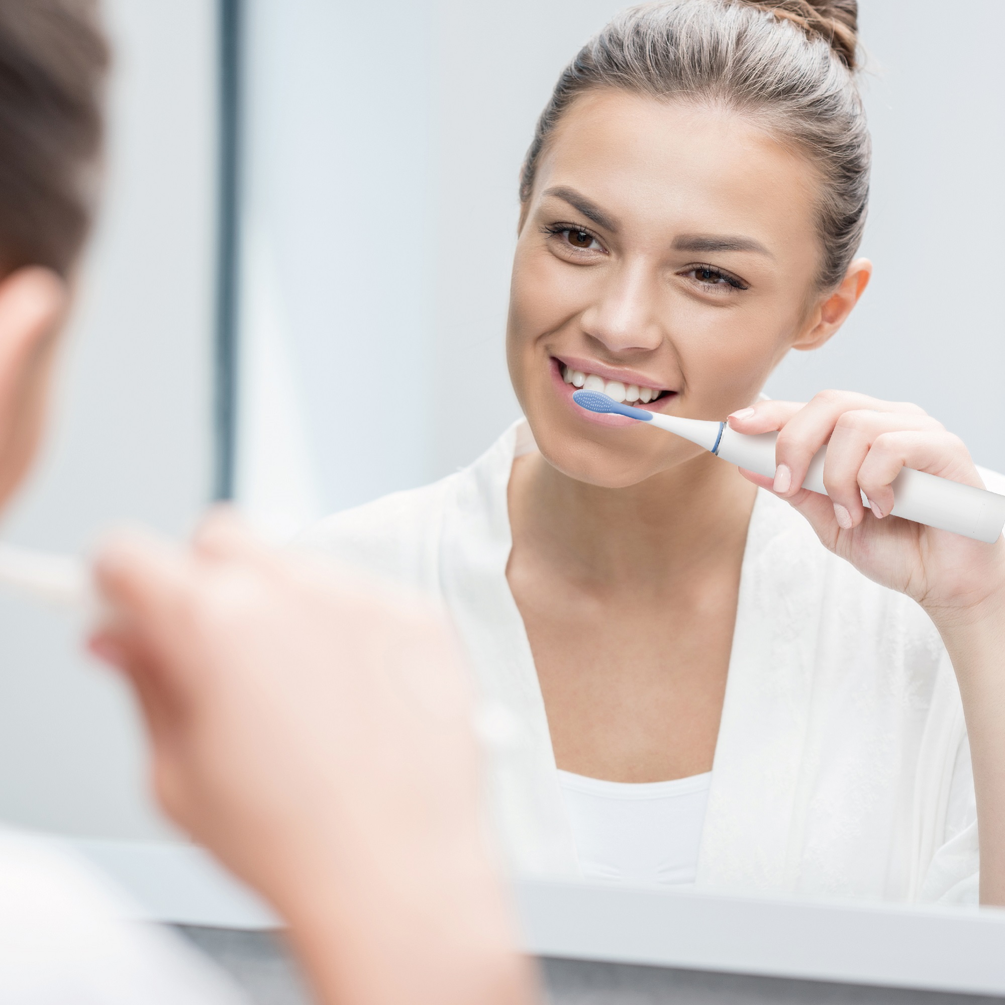 2ミニッツ 電動パワー歯ブラシ 交換用ブラシ 定期配送付き) ：Amway