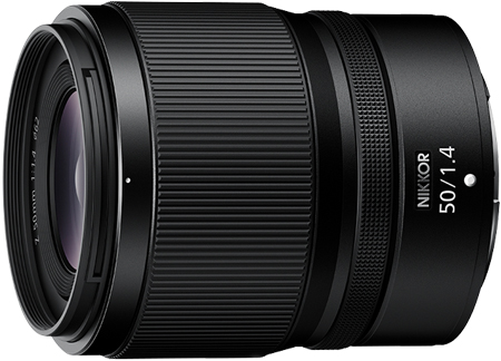 Nikon NIKKOR Z 50mm f/1.4 | Refurbished Lenses | Nikon USA