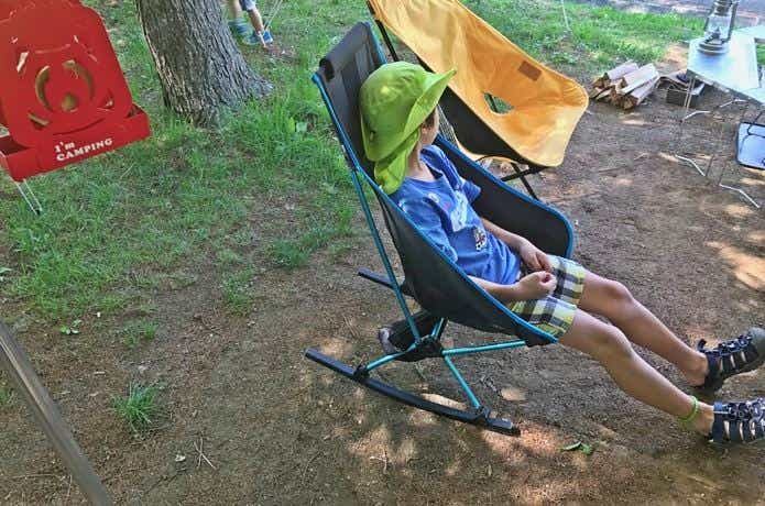 ヘリノックスのロッキングチェア？！大人よりも子供にお勧めしたい理由