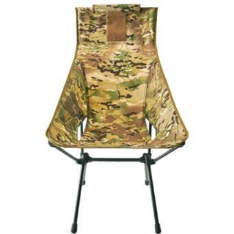 ヘリノックスの新作】サンセットチェアからついにカモ柄が登場