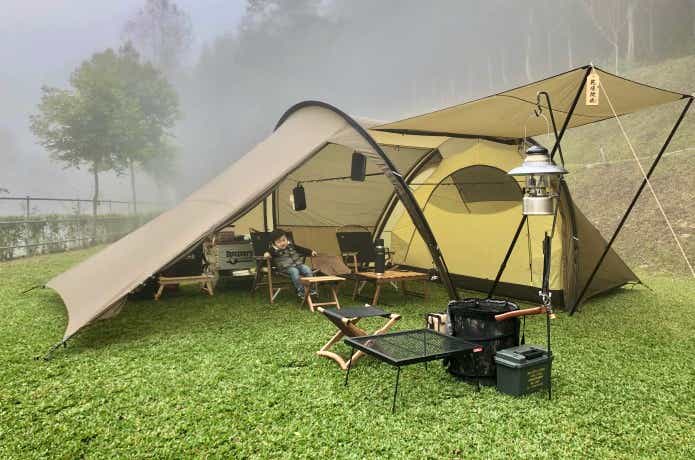 話題のTHE FREE SPIRITS（ザ フリースピリッツ）のテントを宿泊