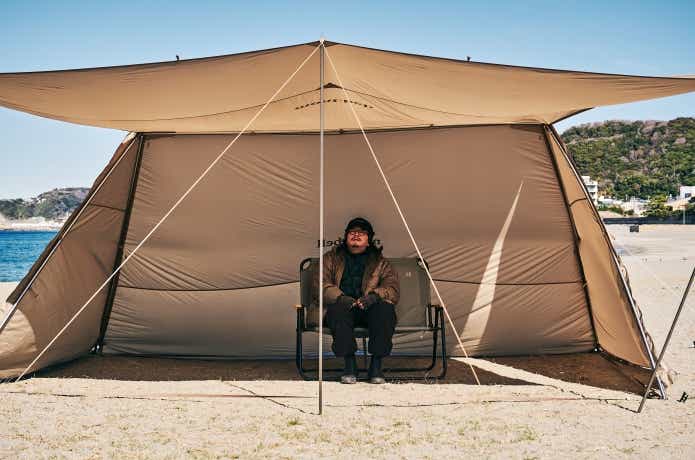 モンベル新作「マルチシェード」はソロならMサイズもいいぞ！自由自在