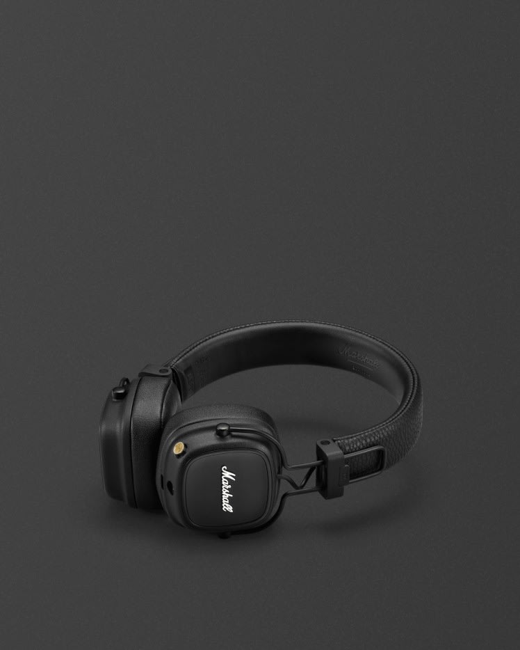 Major IV Black - オンイヤーヘッドホン | Marshall.com