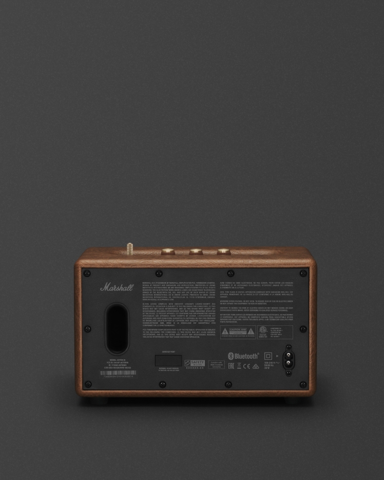 Acton III Brown - Bluetoothホームオーディオスピーカー | Marshall.com