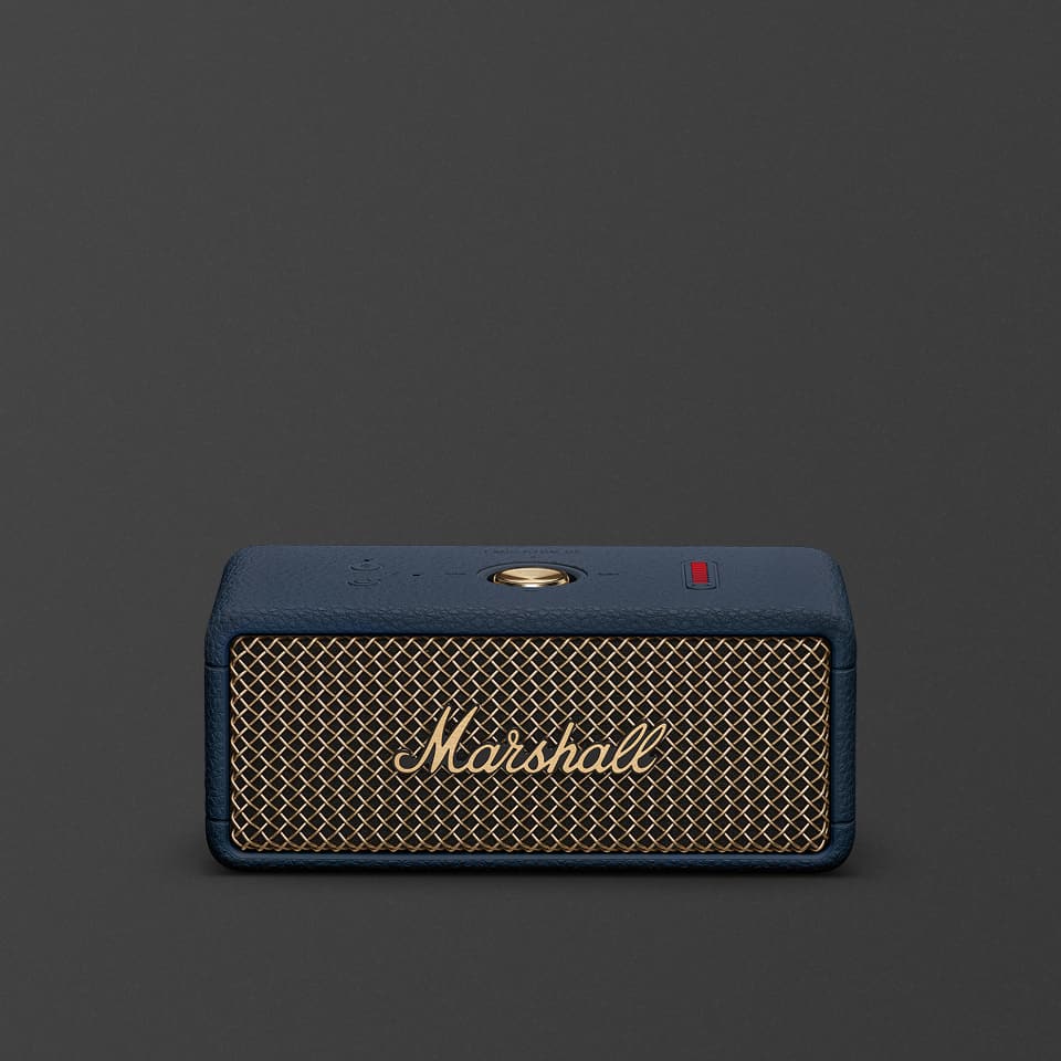 Emberton III Black and Brass - ポータブルスピーカー | Marshall.com