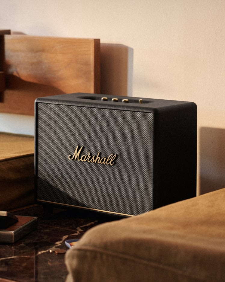 Woburn III Black - Bluetoothホームオーディオスピーカー | Marshall.com