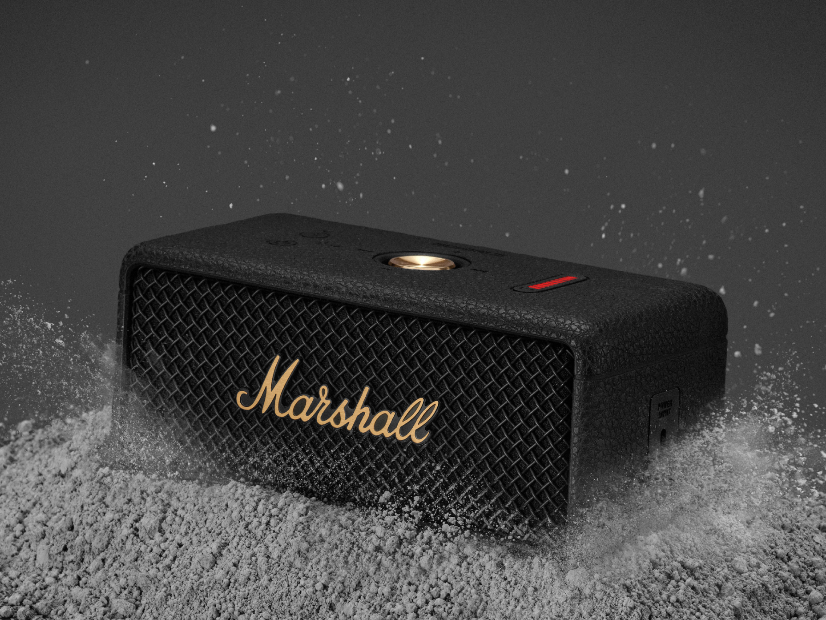 Emberton III Black and Brass - Portable speaker | Marshall.com