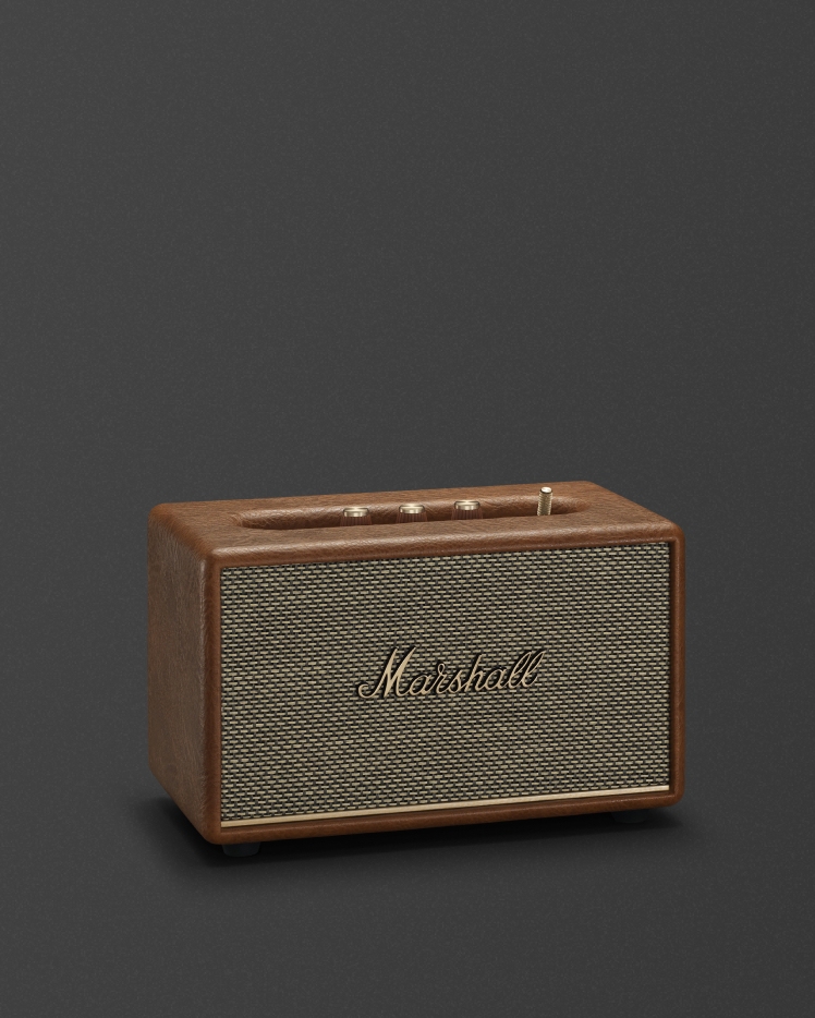 Acton III Brown - Bluetoothホームオーディオスピーカー | Marshall.com
