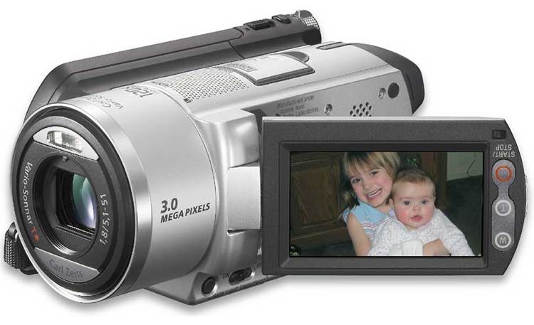 Sony DCR-SR100 30GB hard drive camcorder at Crutchfield