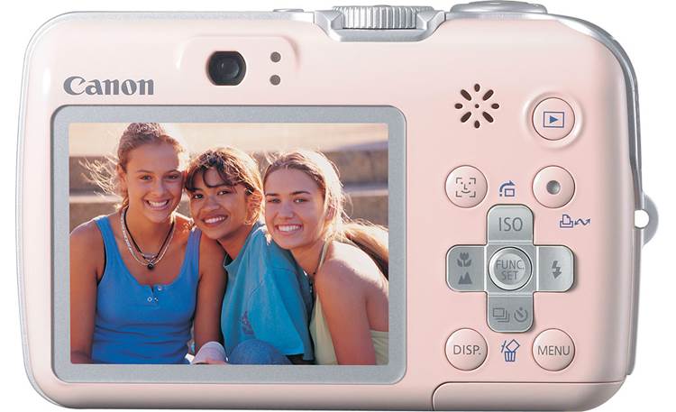 Canon PowerShot E1 (Pink) 10-megapixel camera with 4X optical zoom