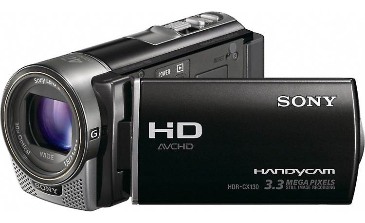 Sony Handycam® HDR-CX130 (Black) High-definition camcorder (Black