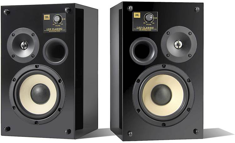 JBL L52 Classic Black Edition Bookshelf speakers at Crutchfield