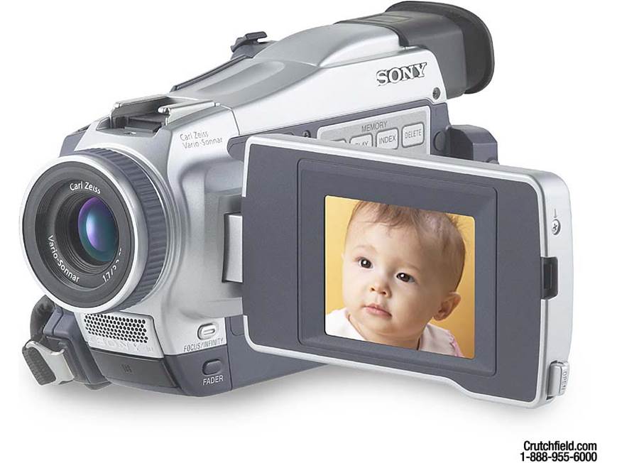 Sony DCR-TRV18 Mini DV digital camcorder at Crutchfield