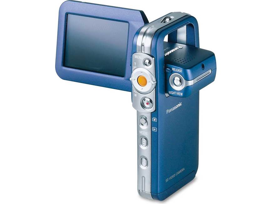 Panasonic SV-AV50 (Blue) D-snap™ digital camera with MP3 playback