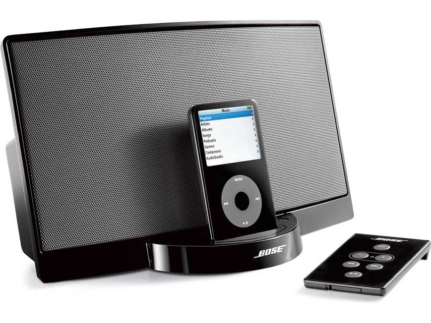 Bose® SoundDock® (Black) Powered speaker system for iPod® (Black