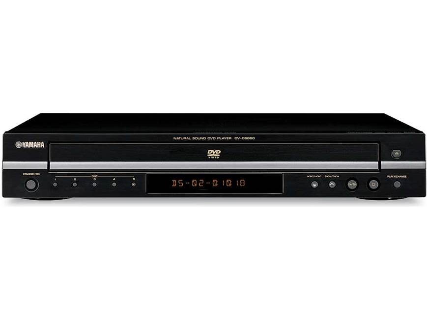 Yamaha DV-C6860 5-disc DVD/CD changer at Crutchfield