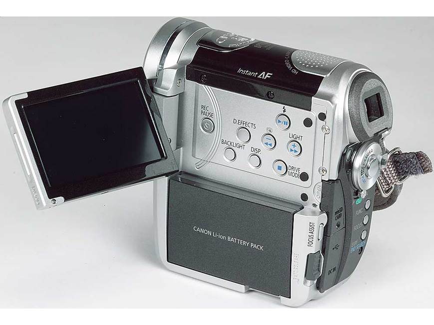 Canon HV10 High-definition Mini DV digital camcorder at Crutchfield