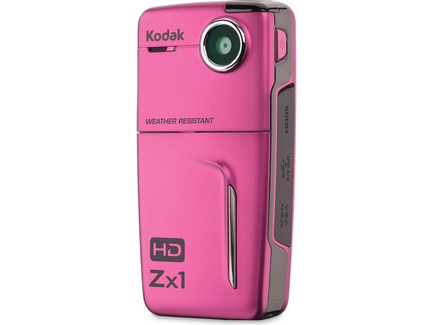 Kodak Zx1 (Black) High-definition SD™ memory card pocket video
