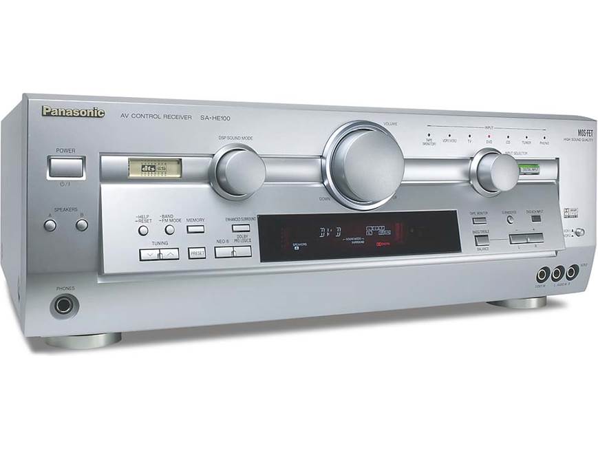 Panasonic SA-HE100 (Silver) Home theater Receiver with Dolby
