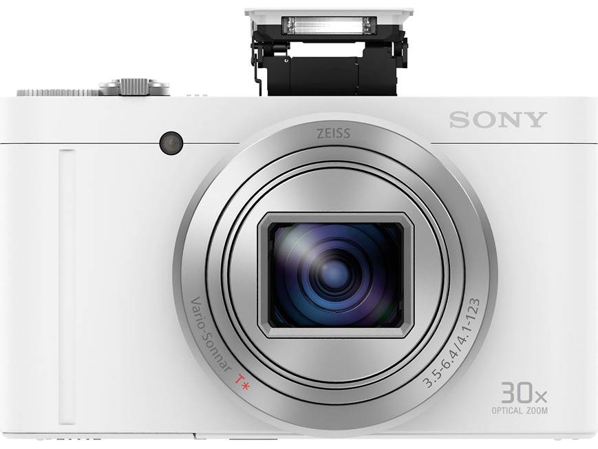 Sony Cyber-shot® DSC-WX500 (White) 18-megapixel digital camera
