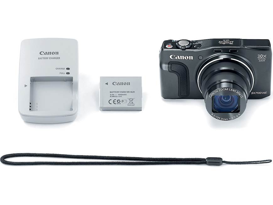 Canon PowerShot SX700 HS (Black) 16.1-megapixel digital camera