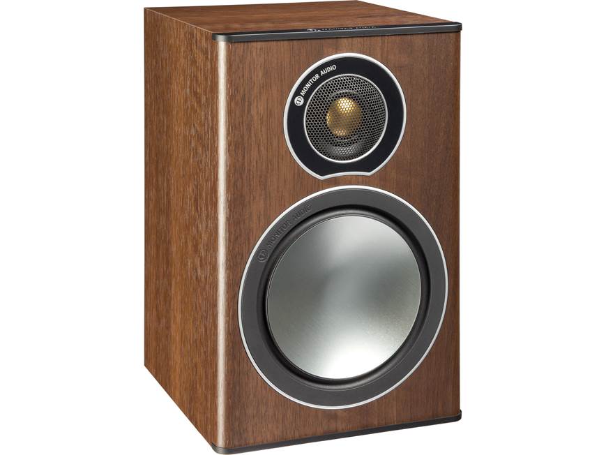 Monitor Audio Bronze 1 (Walnut Vinyl) Bookshelf speakers (Walnut
