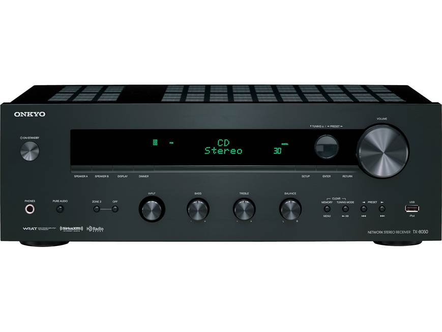 Onkyo TX-8050 AM/FM/Internet radio receiver at Crutchfield