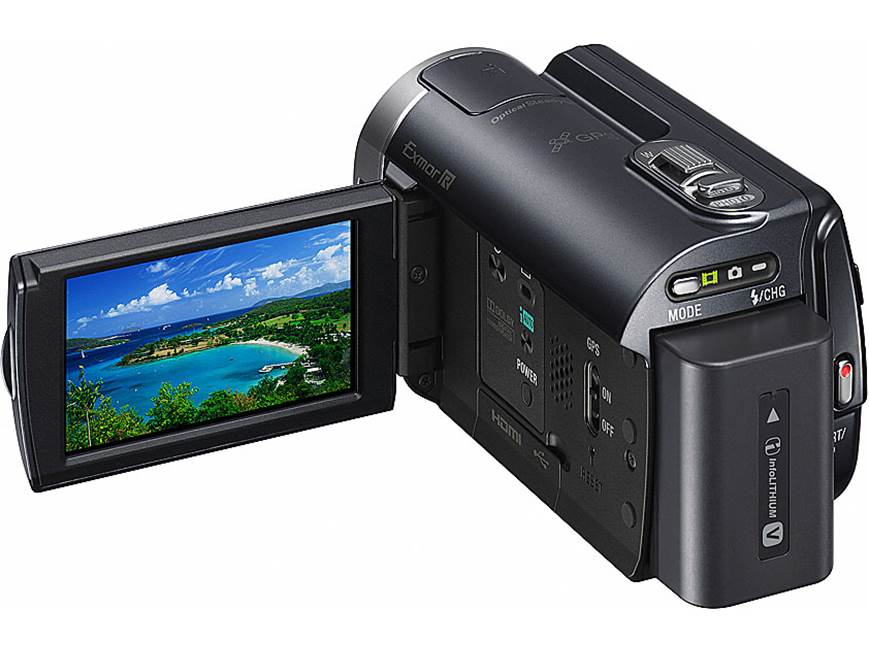 Sony Handycam® HDR-XR350V GPS-enabled HD camcorder with 160GB hard