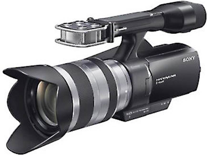 Sony Handycam® NEX-VG10 Interchangeable lens HD camcorder at