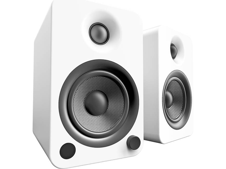 Kanto YU4 (Matte White) Powered stereo speakers with Bluetooth