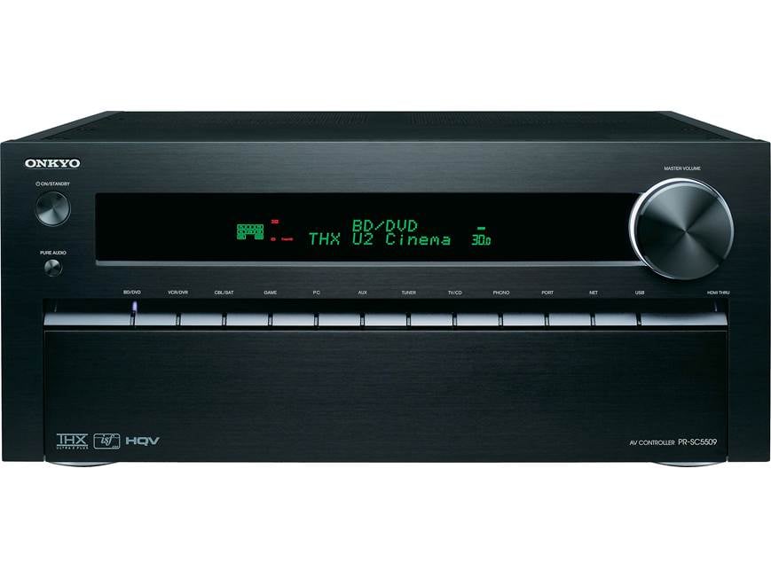 Onkyo PR-SC5509 Home theater preamp/processor at Crutchfield