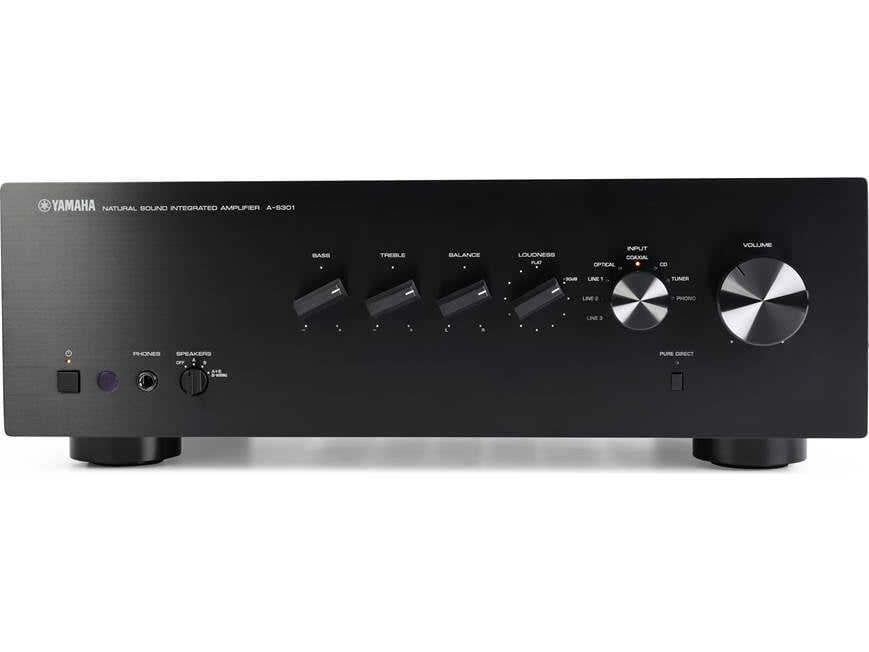 Yamaha A-S301 Stereo integrated amplifier with built-in DAC at