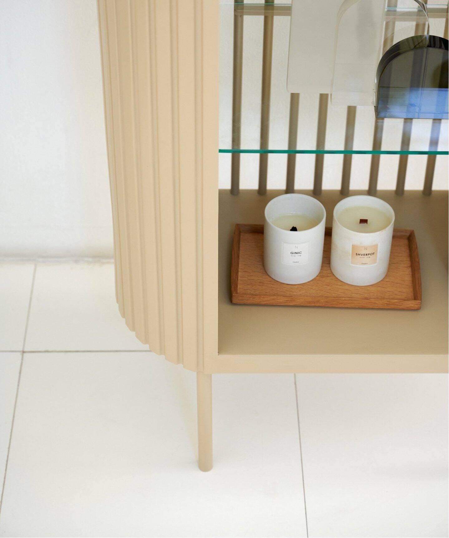 大型商品》HOLTE BOOK SHELF L sand ホルテ ブックシェルフ（収納家具