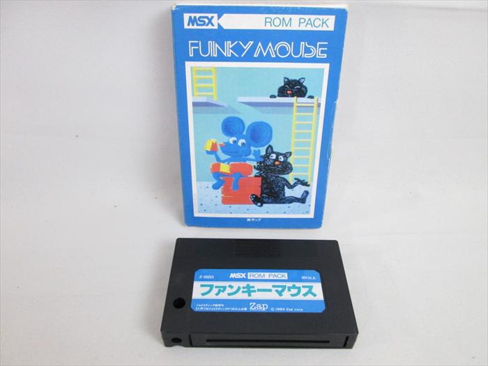 Funky Mouse (1984, MSX, ZAP) | Releases | Generation MSX