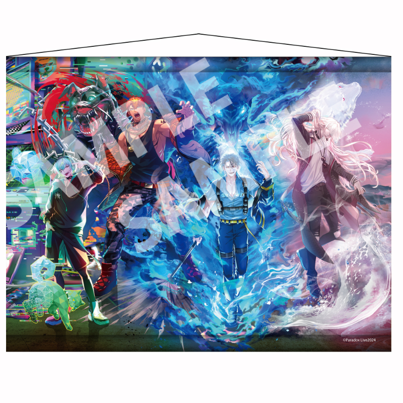 Paradox Live A3タペストリー 幻影ライブ 獄Luck【アニメタイムズSTORE】