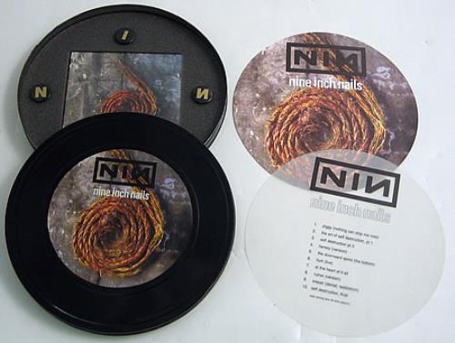 Nine Inch Nails Further Down The Spiral Tin UK box set (55939)