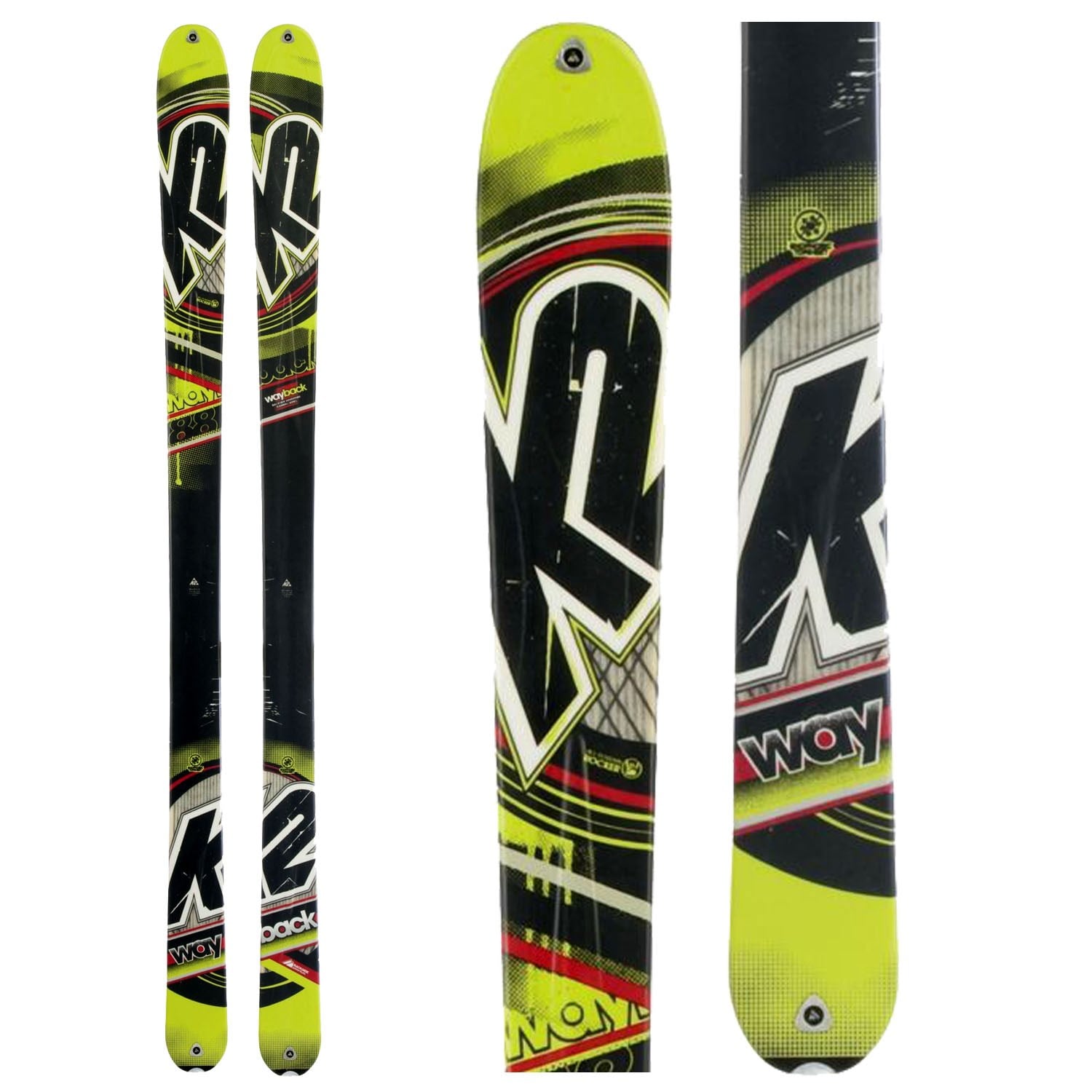 K2 WayBack Skis 2012 | evo