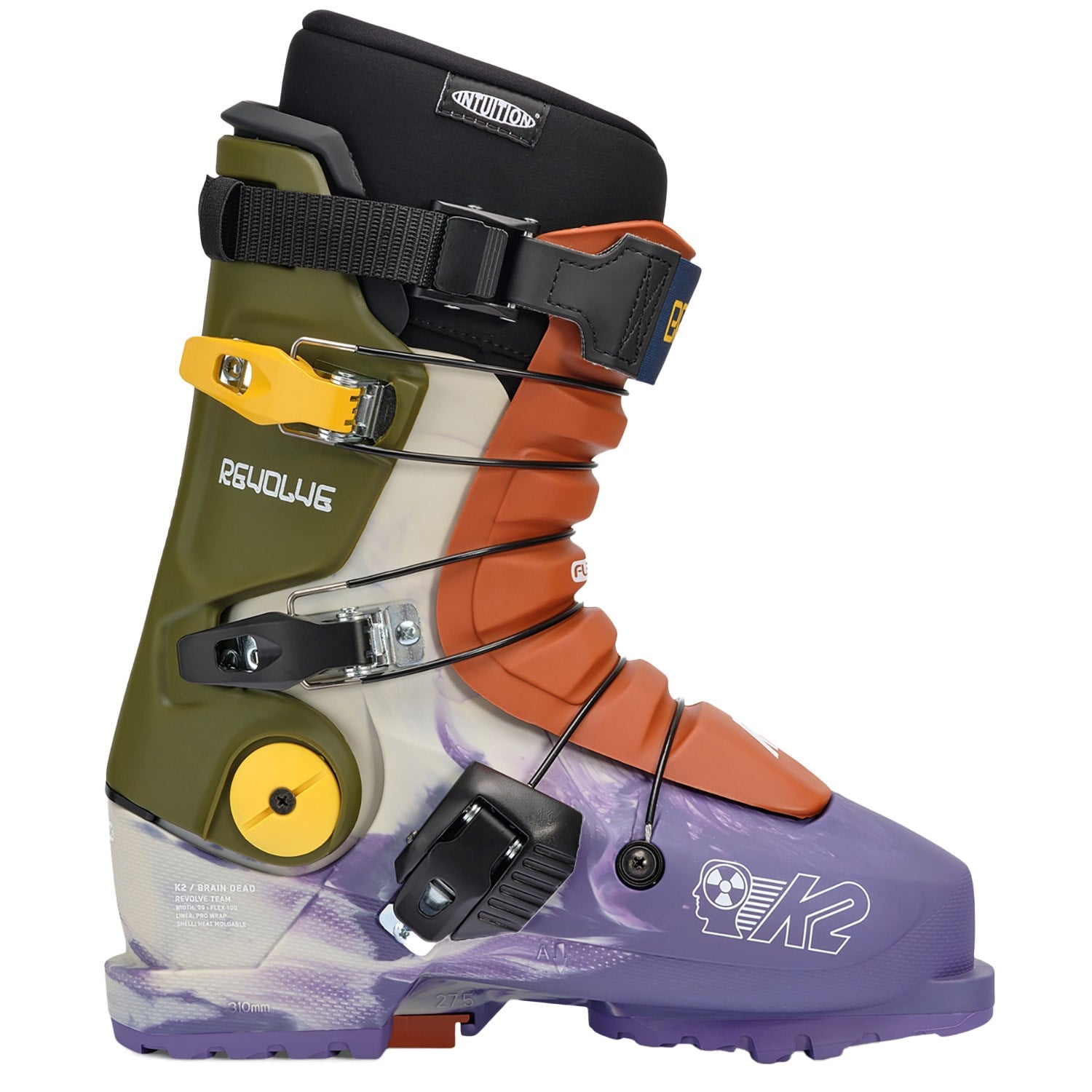 K2 FL3X x Brain Dead Revolve Team Ski Boots 2025 | evo