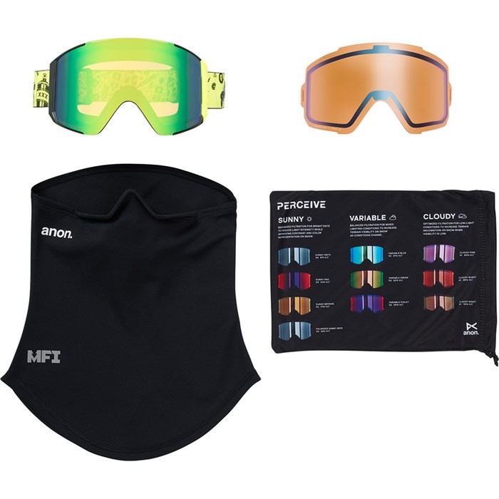Anon Sync MFI Low Bridge Fit Goggles | evo