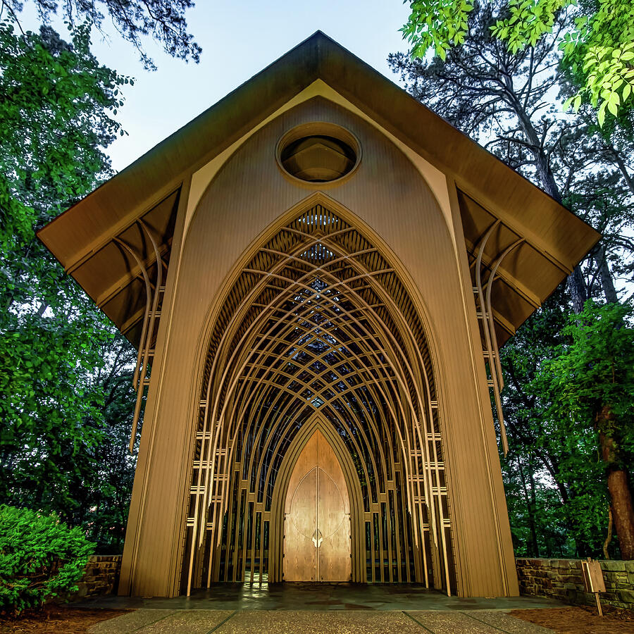 Bella Vista Arkansas Cooper Chapel - Architectural 1x1 by Gregory