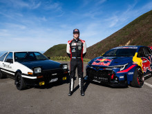 カッレ・ロバンペラさんと「藤原とうふ店」のAE86 - 弘前経済新聞